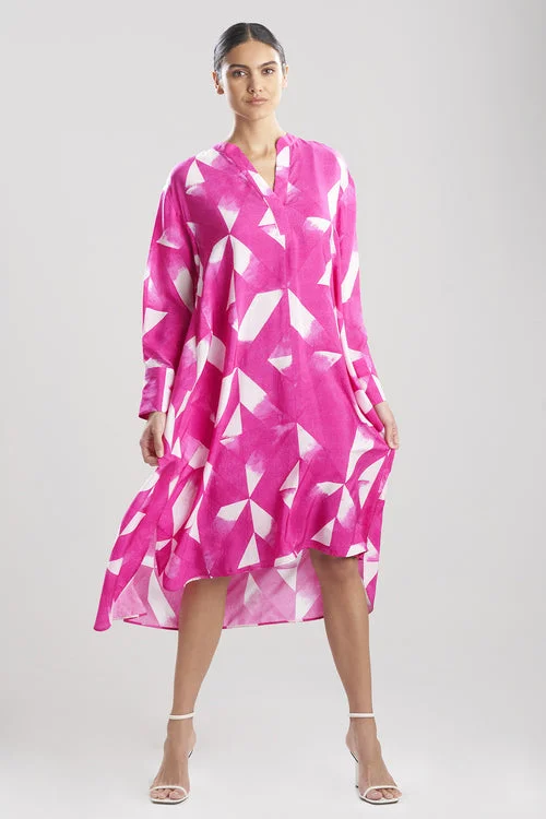 Maxi dresses with a keyhole back for a sexy detail Maxi dresses with a keyhole back for a sexy detail Sumi-Obi Silk Oversized Shirtdress