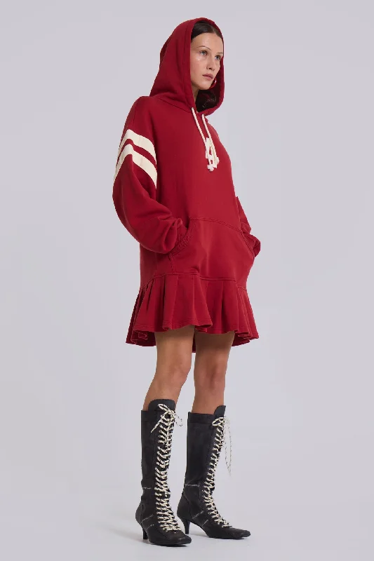 Strapless mini dresses for a beach vacation 4 or Nothing Sweater Dress in Red