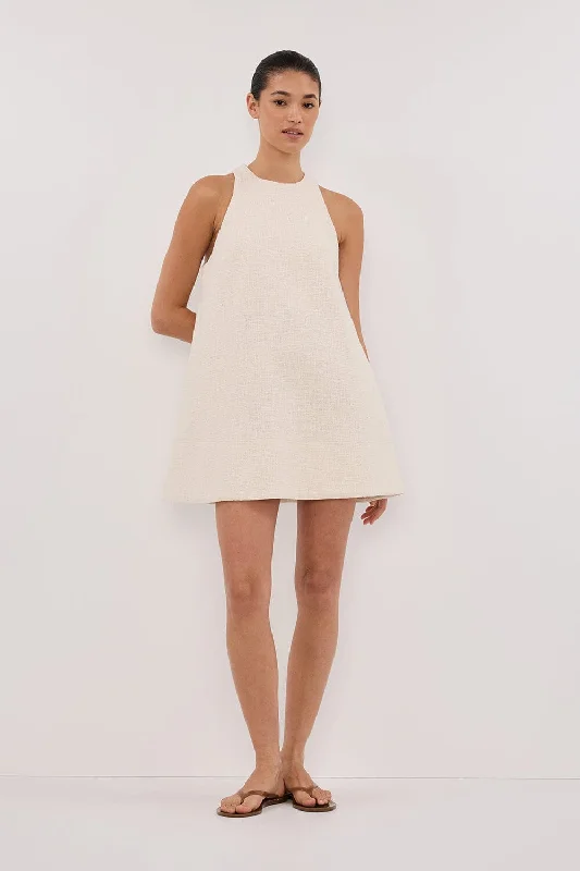 Printed mini dresses for a casual day out NIA NATURAL MINI DRESS