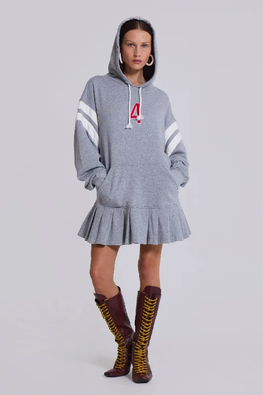 Mini dresses with ruched bodices for a feminine touch 4 or Nothing Sweater Dress in Grey Marl Mini dresses with ruched bodices for a feminine touch 4 or Nothing Sweater Dress in Grey Marl