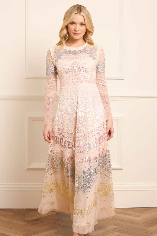 Velvet midi dresses in jewel tones for a glamorous winter event Angeline Sequin Gown Velvet midi dresses in jewel tones for a glamorous winter event Angeline Sequin Gown
