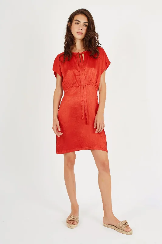 Mini dresses with abstract prints for an artistic look Breathless Lenu Mini Dress