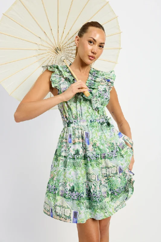 Mini dresses with embroidered details for a unique touch Magnolia Scenic Printed Mini Dress Mini dresses with embroidered details for a unique touch Magnolia Scenic Printed Mini Dress