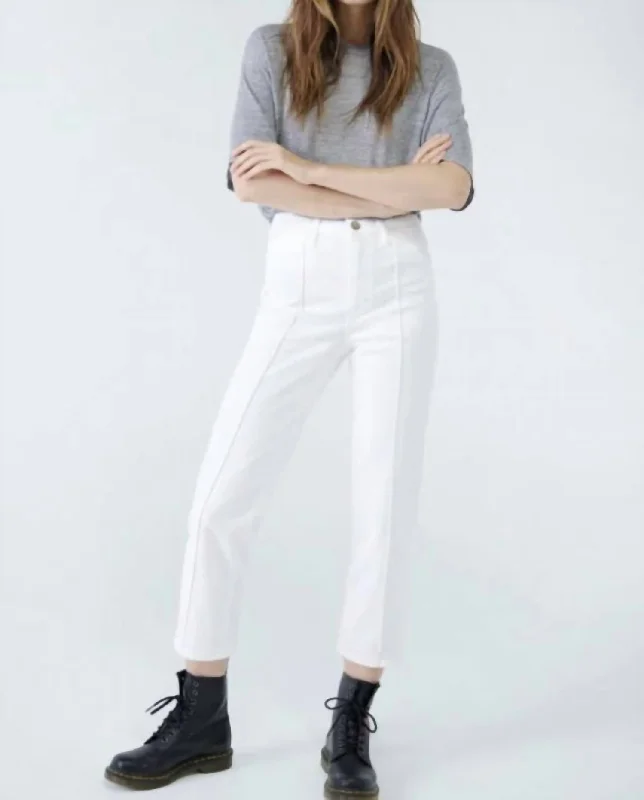 High - waisted women jeans for a flattering silhouetteBree High Waist Stovepipe Jeans In Opal High - waisted women jeans for a flattering silhouetteBree High Waist Stovepipe Jeans In Opal