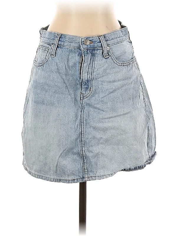 Denim skirts for teenagers with trendy designsDenim Skirt