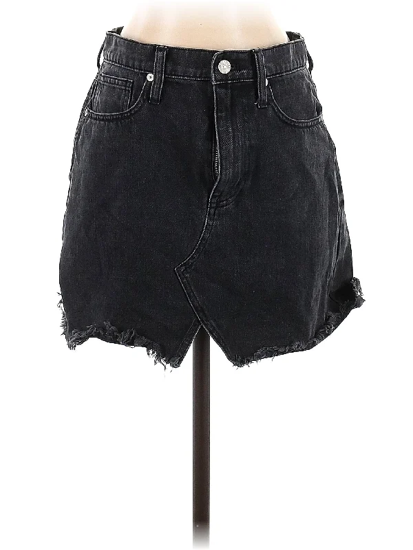 Acid - wash denim skirts for a vintage touchDenim Skirt