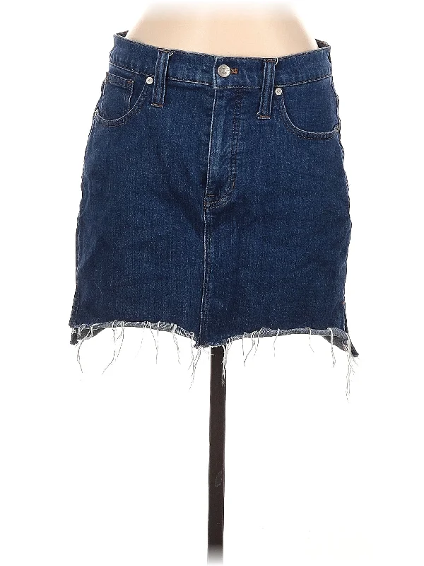 A - line denim skirts for a feminine silhouetteDenim Skirt