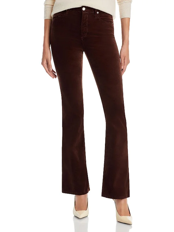Embellished women jeans with studs or rhinestones for a glamorous touchFarrah Womens Velvet High Rise Bootcut Jeans Embellished women jeans with studs or rhinestones for a glamorous touchFarrah Womens Velvet High Rise Bootcut Jeans
