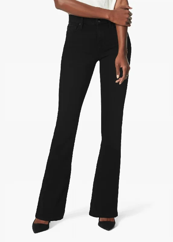 High - rise flare women jeans for a 70s - inspired lookProvocateur Petite Bootcut Jeans In Black High - rise flare women jeans for a 70s - inspired lookProvocateur Petite Bootcut Jeans In Black
