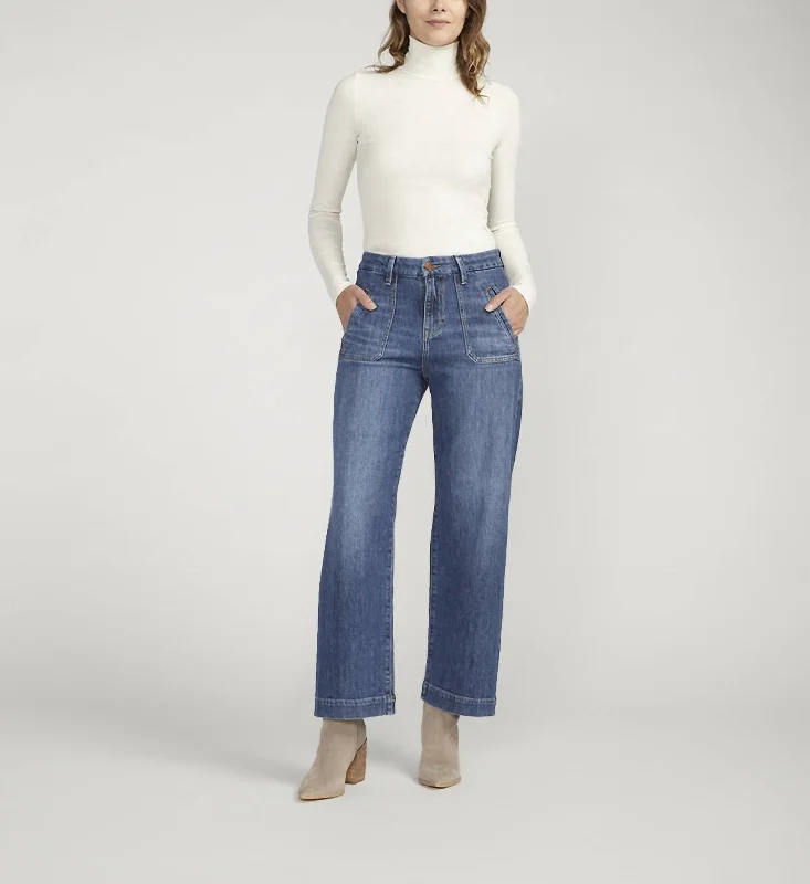 High - rise flare women jeans for a 70s - inspired lookSophia High Rise Wide Leg Jeans In Tidal High - rise flare women jeans for a 70s - inspired lookSophia High Rise Wide Leg Jeans In Tidal