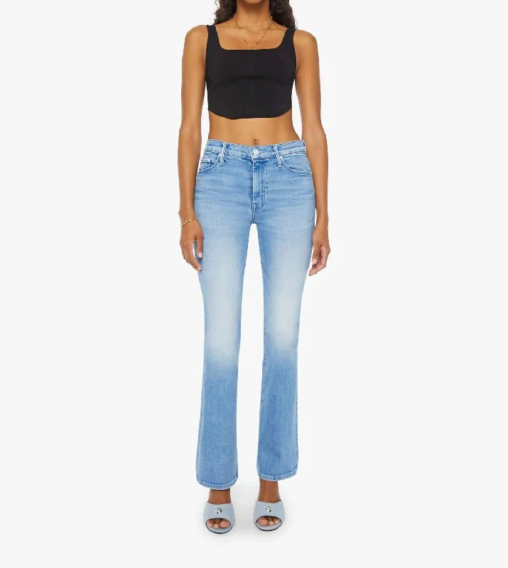 Ripped women jeans for a rebellious and fashion - forward styleThe Weekender Flare Jeans In Mediterranean Muse Ripped women jeans for a rebellious and fashion - forward styleThe Weekender Flare Jeans In Mediterranean Muse