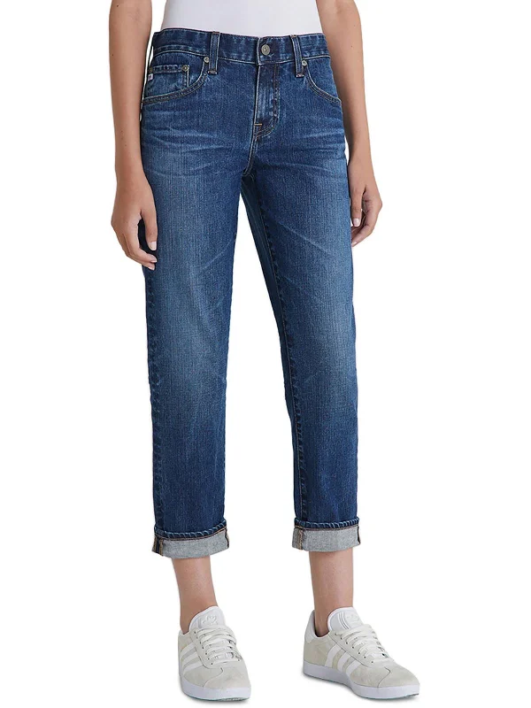 Button - fly women jeans with a traditional touchWomens Crop Whisker Wash Skinny Jeans Button - fly women jeans with a traditional touchWomens Crop Whisker Wash Skinny Jeans