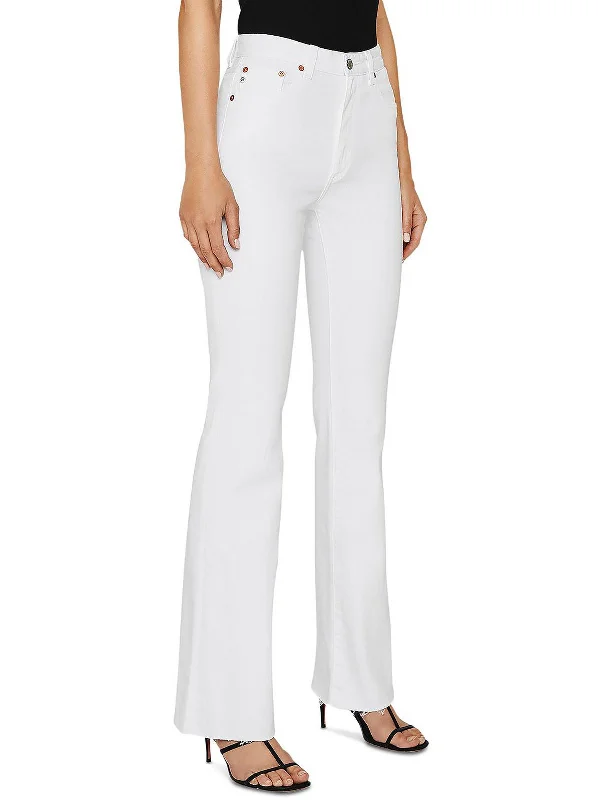 High - rise flare women jeans for a 70s - inspired lookWomens Denim Released-Hem Bootcut Jeans High - rise flare women jeans for a 70s - inspired lookWomens Denim Released-Hem Bootcut Jeans