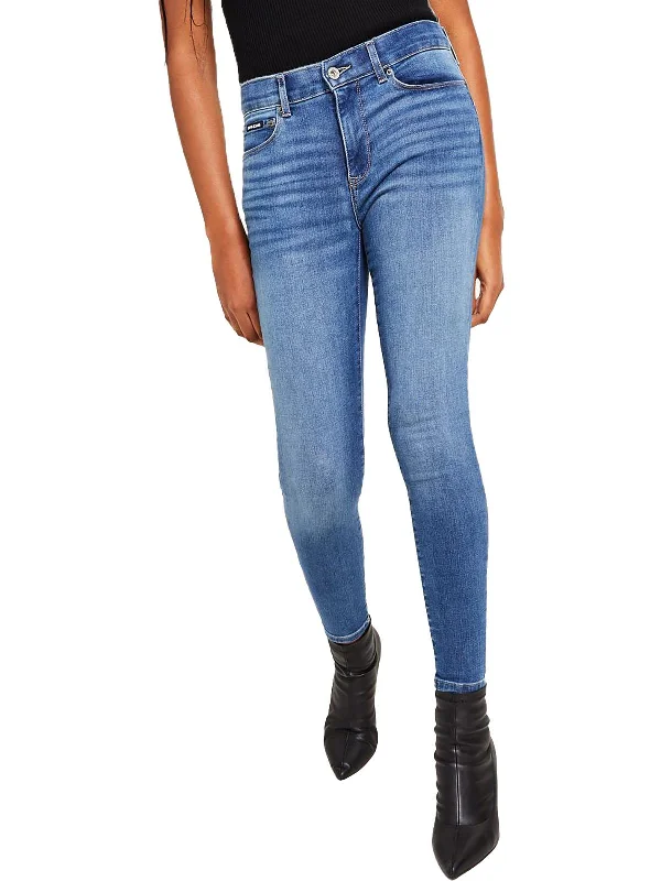 Button - fly women jeans with a traditional touchWomens Mid-Rise Bleecker Skinny Jeans