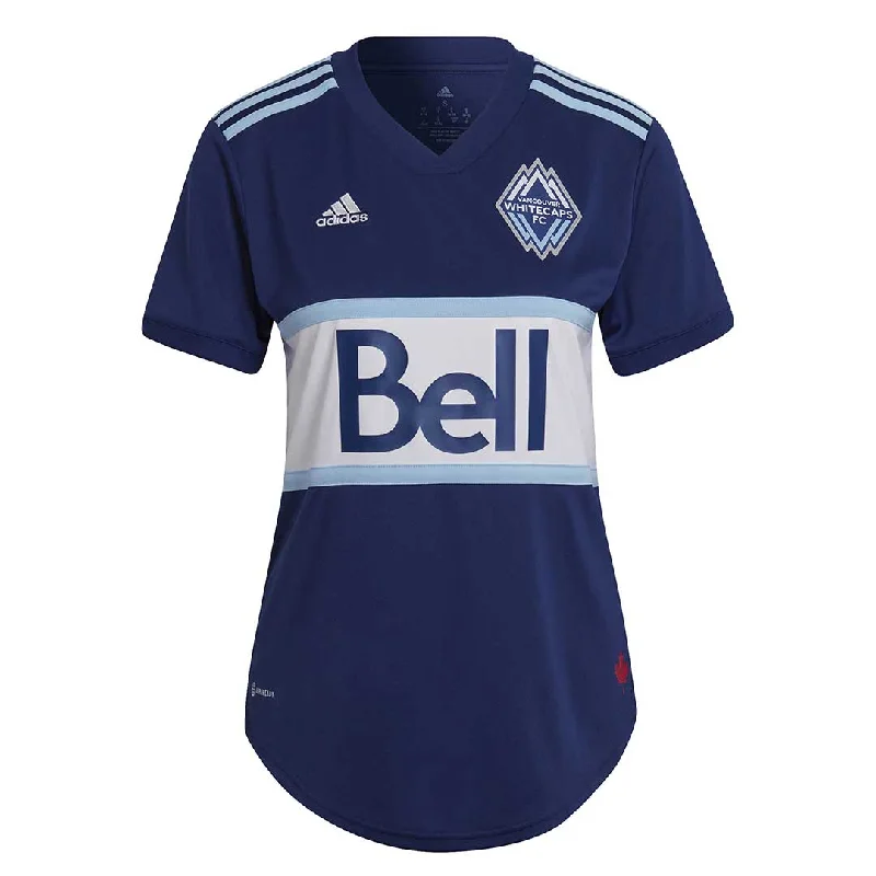 Embroidered women's jersey with intricate designsadidas - Women's Vancouver Whitecaps FC 22/23 Away Jersey (H55833)
