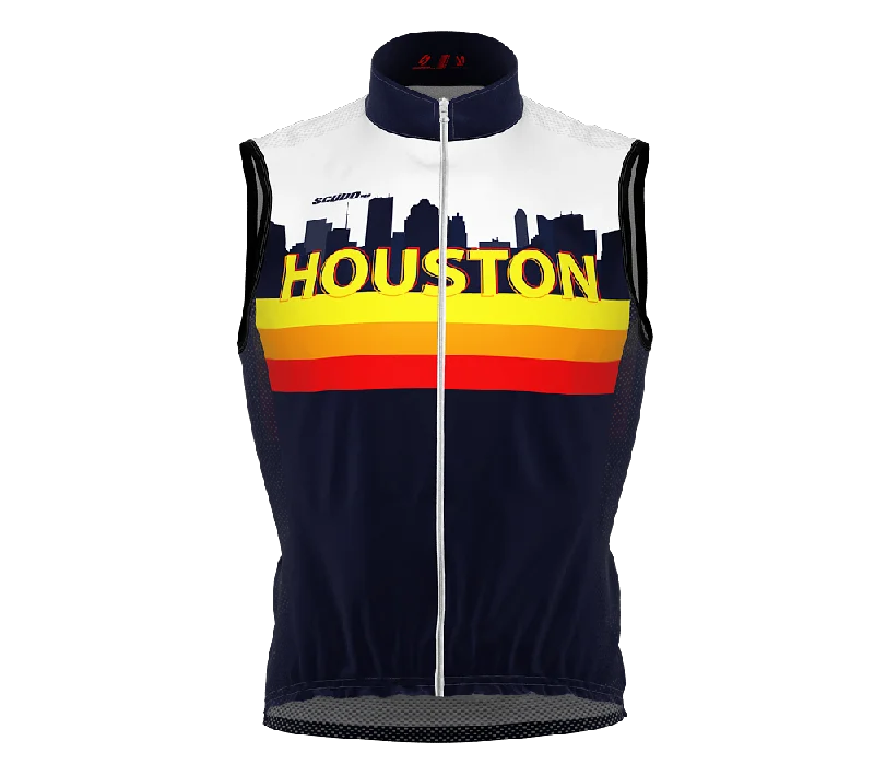 Sleeveless women's jersey for intense trainingHOUSTON | Wind Breaker Vest | Men And Women