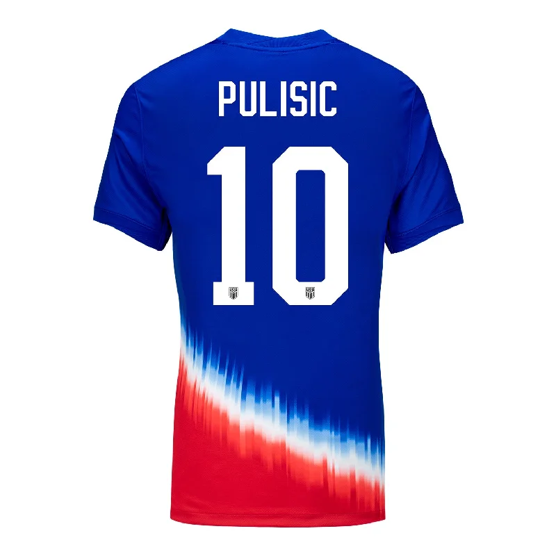 Women's jersey with a fitted silhouetteWomen's Nike USMNT 2024 American Icon Away Pulisic 10 Stadium Jersey