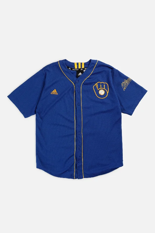 Women's jersey for outdoor sports like hikingVintage Milwaukee Brewers MLB Jersey -  Women's S