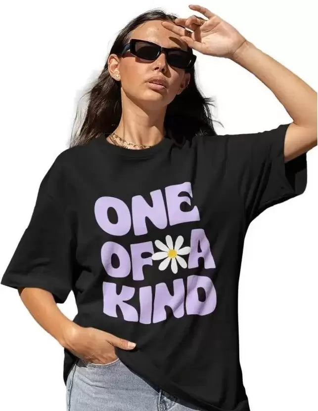 Women's jersey for tennis matchesWomen Typography Round Neck Pure Cotton Black T-Shirt Women's jersey for tennis matchesWomen Typography Round Neck Pure Cotton Black T-Shirt