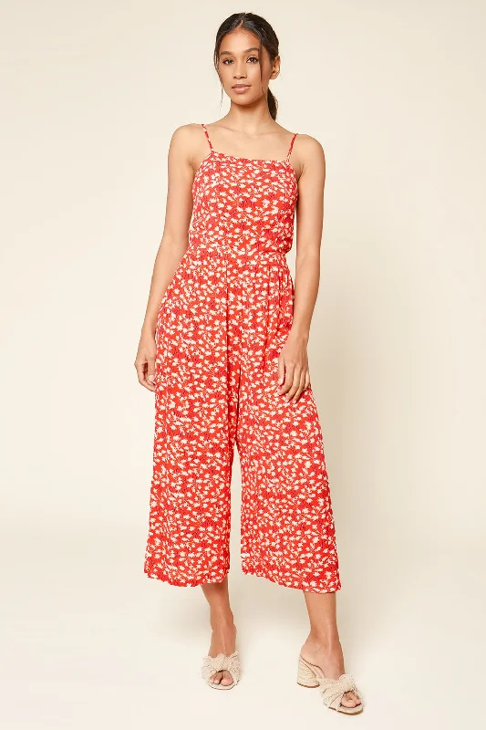 Women jumpsuits with high - low hems for a modern and fashion - forward styleBroadway Floral Jumpsuit Women jumpsuits with high - low hems for a modern and fashion - forward styleBroadway Floral Jumpsuit