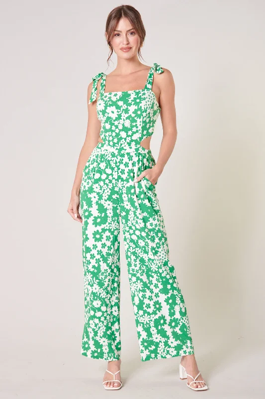 Ruffled women jumpsuits with a feminine touch for a date nightKennedy Floral Harley Cutout Jumpsuit Ruffled women jumpsuits with a feminine touch for a date nightKennedy Floral Harley Cutout Jumpsuit