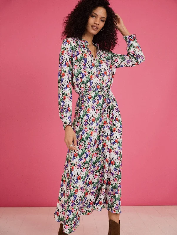 Ruffled women jumpsuits with a feminine touch for a date nightLuna Midi Dress with Livaeco | Pink Bloom Ruffled women jumpsuits with a feminine touch for a date nightLuna Midi Dress with Livaeco | Pink Bloom