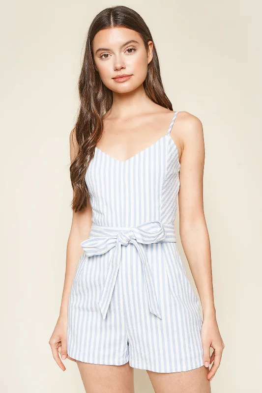 Women jumpsuits with fringe accents for a bohemian and fun - loving styleLynsea Striped Romper Women jumpsuits with fringe accents for a bohemian and fun - loving styleLynsea Striped Romper