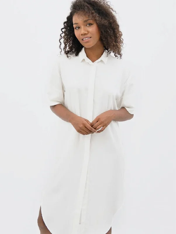 Women jumpsuits with ribbed textures for a unique and textured appearanceSeville TENCEL™ Midi Dress | Porcelain Women jumpsuits with ribbed textures for a unique and textured appearanceSeville TENCEL™ Midi Dress | Porcelain