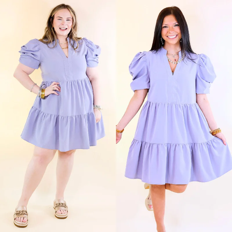 Shift Women Dress with a Simple and Classic Design for Everyday Wear Shift Women Dress with a Simple and Classic Design for Everyday Wear Call Me Chic Balloon Sleeve Short Dress in Chambray Blue