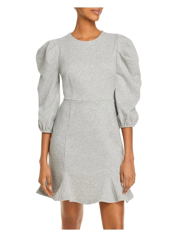 Wrap - Style Women Dress with Adjustable Fit for All Body Types Wrap - Style Women Dress with Adjustable Fit for All Body Types Womens Daytime Mini Sweatshirt Dress