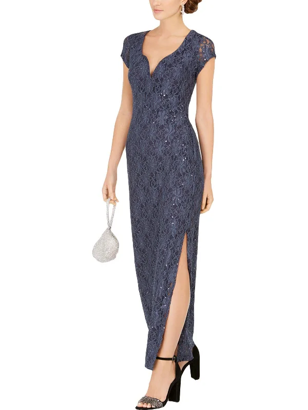 Long - Sleeve Women Dress in Velvet for a Luxurious Winter Look Long - Sleeve Women Dress in Velvet for a Luxurious Winter Look Womens Sweetheart Neckline Embellished Evening Dress