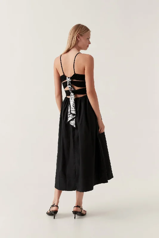 Midi dresses with halter necks for a stylish and comfortable optionDanica Tie Back Midi Dress Midi dresses with halter necks for a stylish and comfortable optionDanica Tie Back Midi Dress