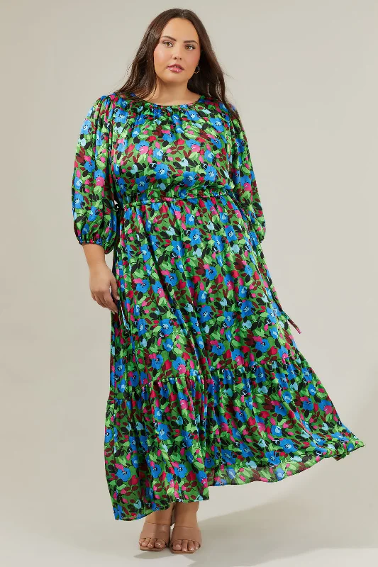 Midi dresses with sheer panels for a touch of allureDestine Floral Carmine Midi Dress Curve Midi dresses with sheer panels for a touch of allureDestine Floral Carmine Midi Dress Curve