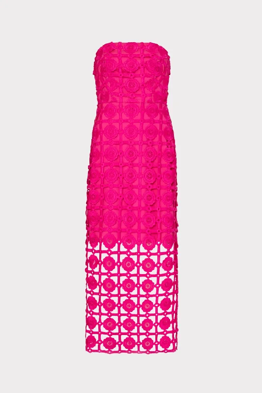 Midi dresses with halter necks for a stylish and comfortable optionKait Tile Lace Dress Midi dresses with halter necks for a stylish and comfortable optionKait Tile Lace Dress
