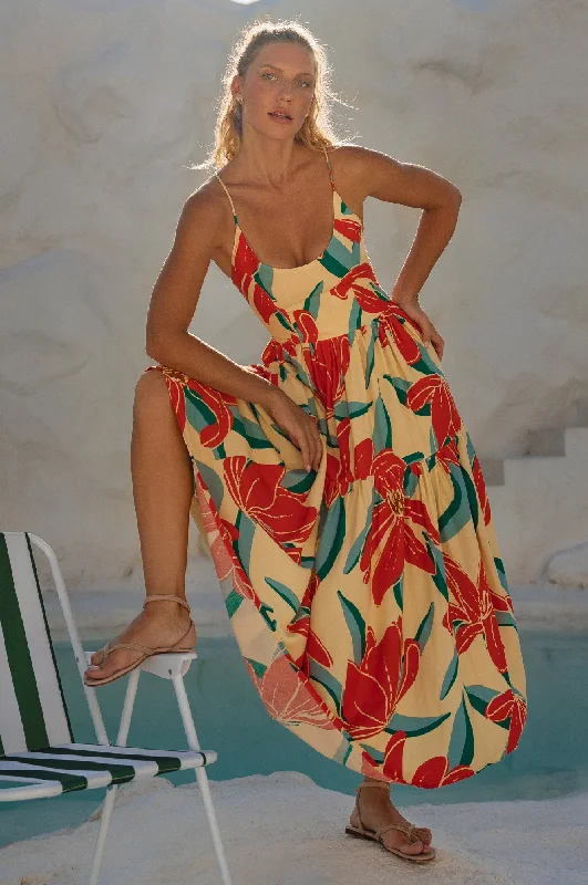 Midi dresses with pleated skirts for a timeless and elegant appealSea Dreamer Strappy Midi Dress Midi dresses with pleated skirts for a timeless and elegant appealSea Dreamer Strappy Midi Dress