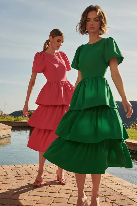 Midi dresses with off - the - shoulder necklines for a flirty lookSweet Nothing Tiered Midi Dress Midi dresses with off - the - shoulder necklines for a flirty lookSweet Nothing Tiered Midi Dress