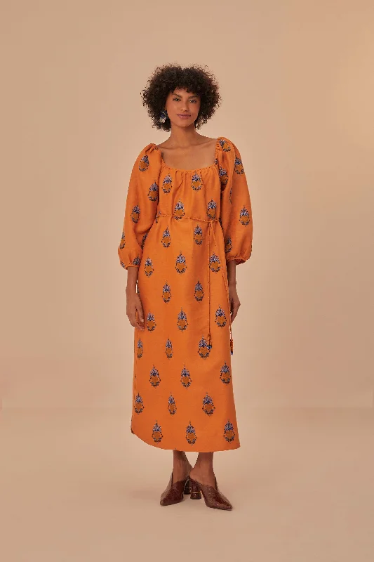 A - line midi dresses with floral prints for spring brunchesYellow Embroidered Midi Dress A - line midi dresses with floral prints for spring brunchesYellow Embroidered Midi Dress