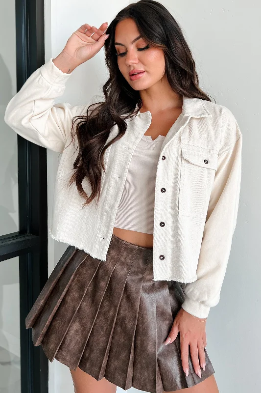 Oversized Denim Top for a Relaxed and Casual VibeChronicling Life Contrast Sleeve Shacket (Oatmeal) Oversized Denim Top for a Relaxed and Casual VibeChronicling Life Contrast Sleeve Shacket (Oatmeal)