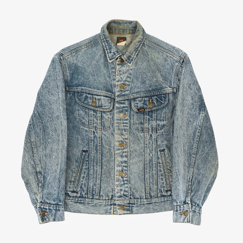 Long - Sleeve Denim Top for Cold Weather LayeringVintage Denim Jacket