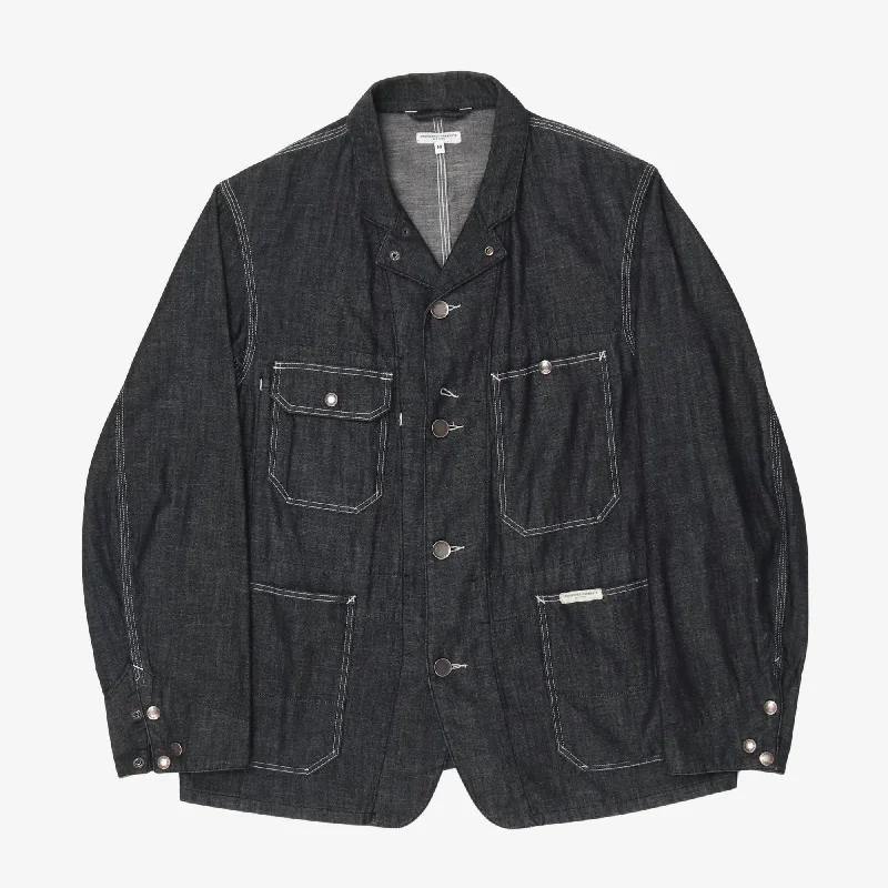 Long - Sleeve Denim Top for Cold Weather LayeringDenim Bedford Jacket