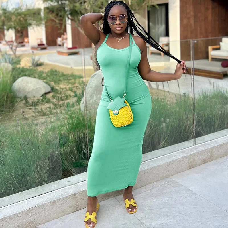 Polyester maxi dresses for easy - care and durabilityCutenova L23DS096 Casual Candy Color Y2K Simple Maxi Dresses Women'S Dresses Casual Dresses Polyester maxi dresses for easy - care and durabilityCutenova L23DS096 Casual Candy Color Y2K Simple Maxi Dresses Women'S Dresses Casual Dresses