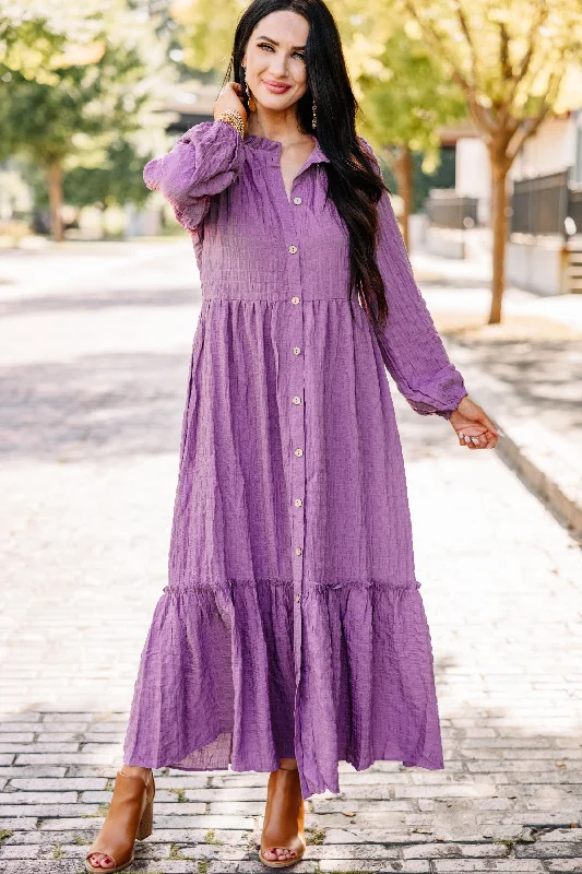 Maxi dresses with a belted empire waist for a more defined and flattering silhouetteKnow You Better Light Plum Purple Maxi Dress Maxi dresses with a belted empire waist for a more defined and flattering silhouetteKnow You Better Light Plum Purple Maxi Dress