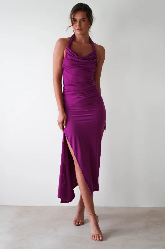 Maxi dresses with tassel accents for a fun and lively touchMonet Bodycon Midaxi Dress | Purple Maxi dresses with tassel accents for a fun and lively touchMonet Bodycon Midaxi Dress | Purple