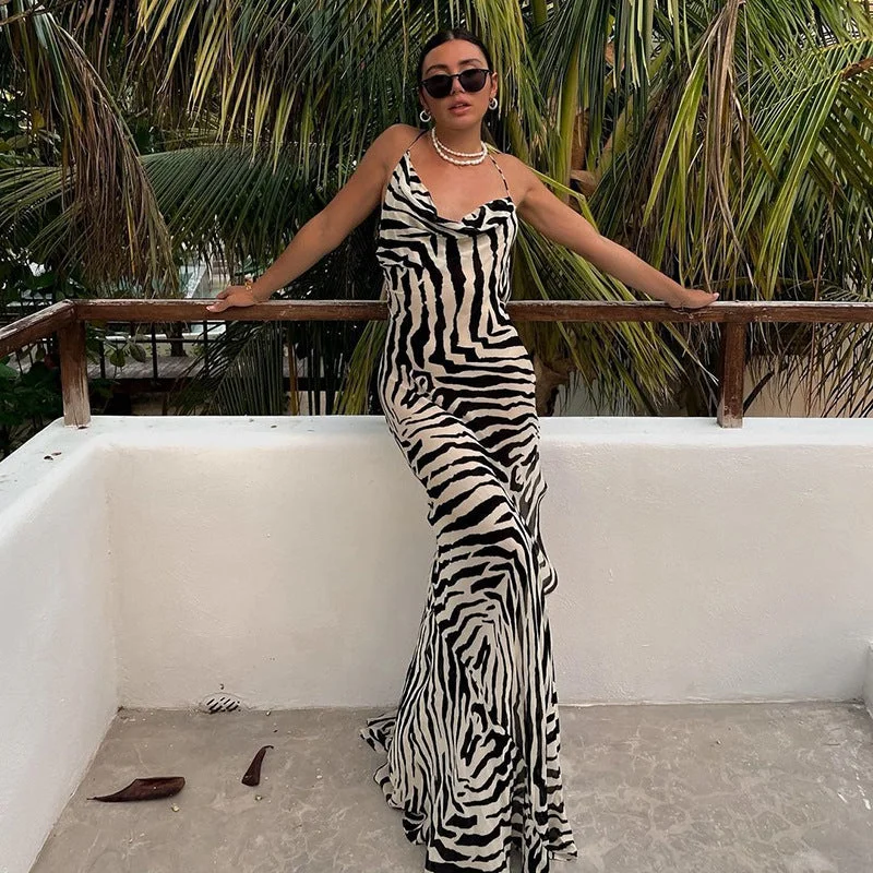 Maxi dresses with a paisley print for a classic and elegant styleNew look boutique 2023 wholesale summer strapless bodycon maxi print zebra dresses women Maxi dresses with a paisley print for a classic and elegant styleNew look boutique 2023 wholesale summer strapless bodycon maxi print zebra dresses women