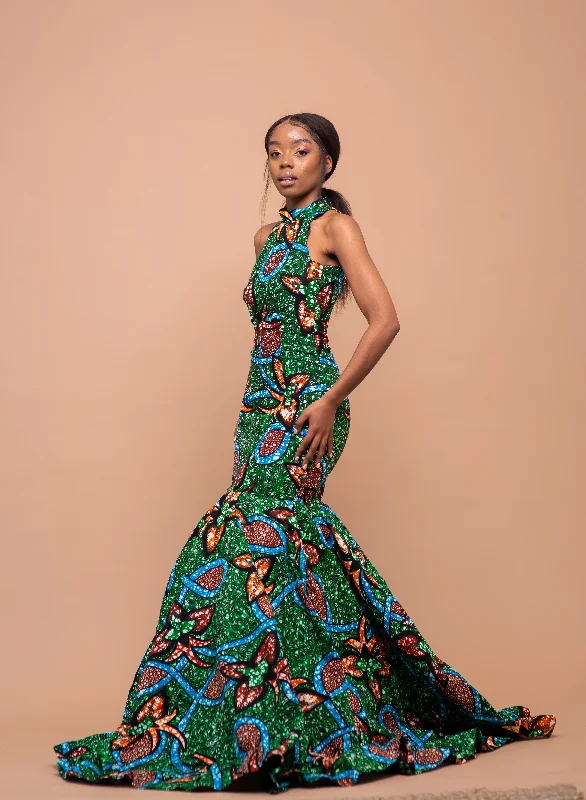 Maxi dresses with polka dot prints for a playful styleRegina Ankara Maxi Dress | African Print Maxi dresses with polka dot prints for a playful styleRegina Ankara Maxi Dress | African Print