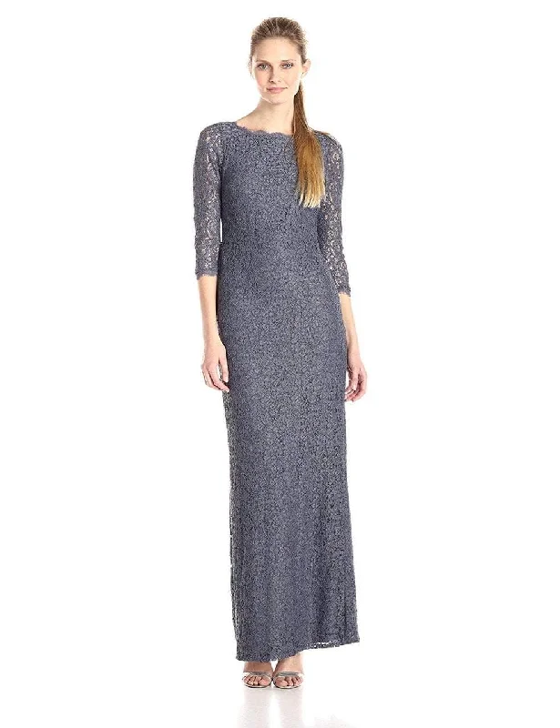 Wedding guest dresses with patchwork designs for a unique lookAdrianna Papell - Quarter Sleeve Lace Dress  91880500