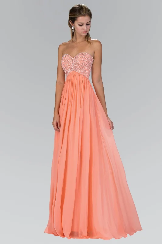 Midi wedding guest dresses in navy blue for a formal affairElizabeth K - GL2148 Beaded Sweetheart A-Line Gown Midi wedding guest dresses in navy blue for a formal affairElizabeth K - GL2148 Beaded Sweetheart A-Line Gown