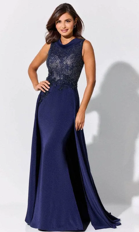 Polka - dot - printed wedding guest dresses with short sleevesIvonne D ID321 - Jewel Stone Accent Prom Gown Polka - dot - printed wedding guest dresses with short sleevesIvonne D ID321 - Jewel Stone Accent Prom Gown
