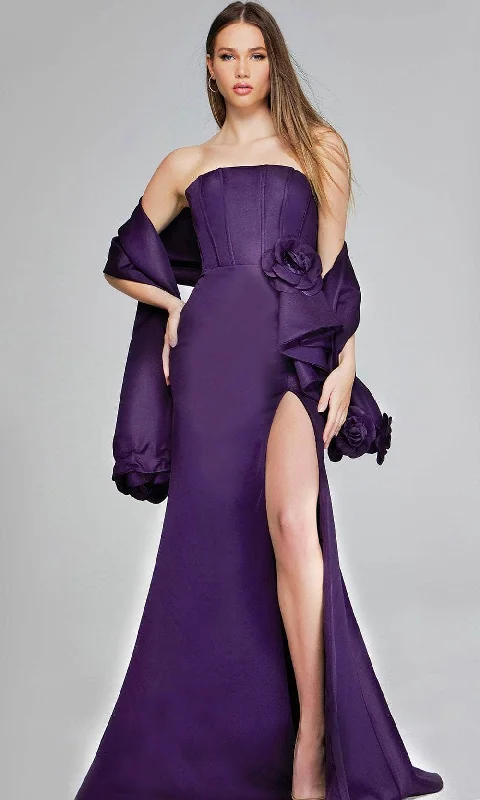 Sequined wedding guest dresses for an evening weddingJovani 40592 - Corset Bodice Straight Across Evening Gown Sequined wedding guest dresses for an evening weddingJovani 40592 - Corset Bodice Straight Across Evening Gown