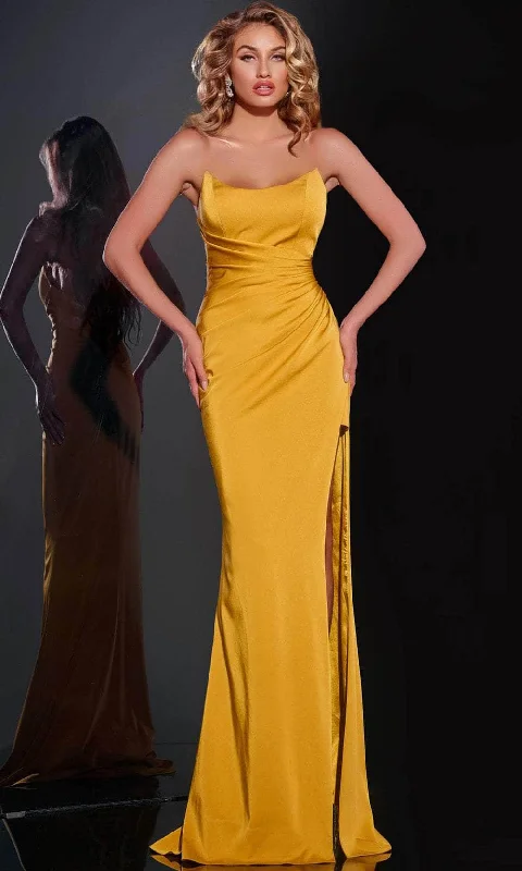 Cotton wedding guest dresses with smocked details for a casual weddingJovani 42765 - Scoop Sheath Evening Gown Cotton wedding guest dresses with smocked details for a casual weddingJovani 42765 - Scoop Sheath Evening Gown